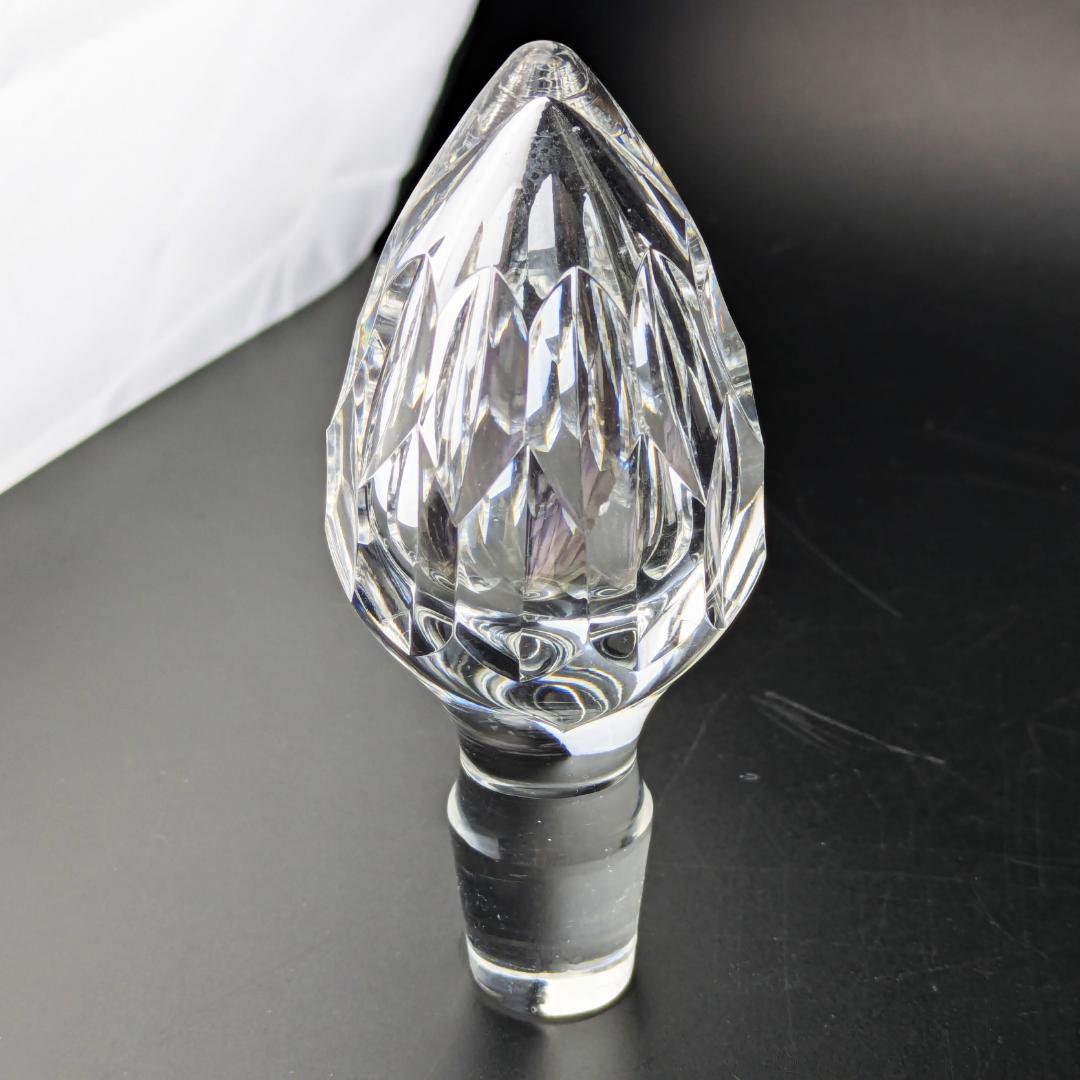 バカラ アルマニャック ダイヤカット デキャンタ 仏ヴィンテージ 刻印 上質美品