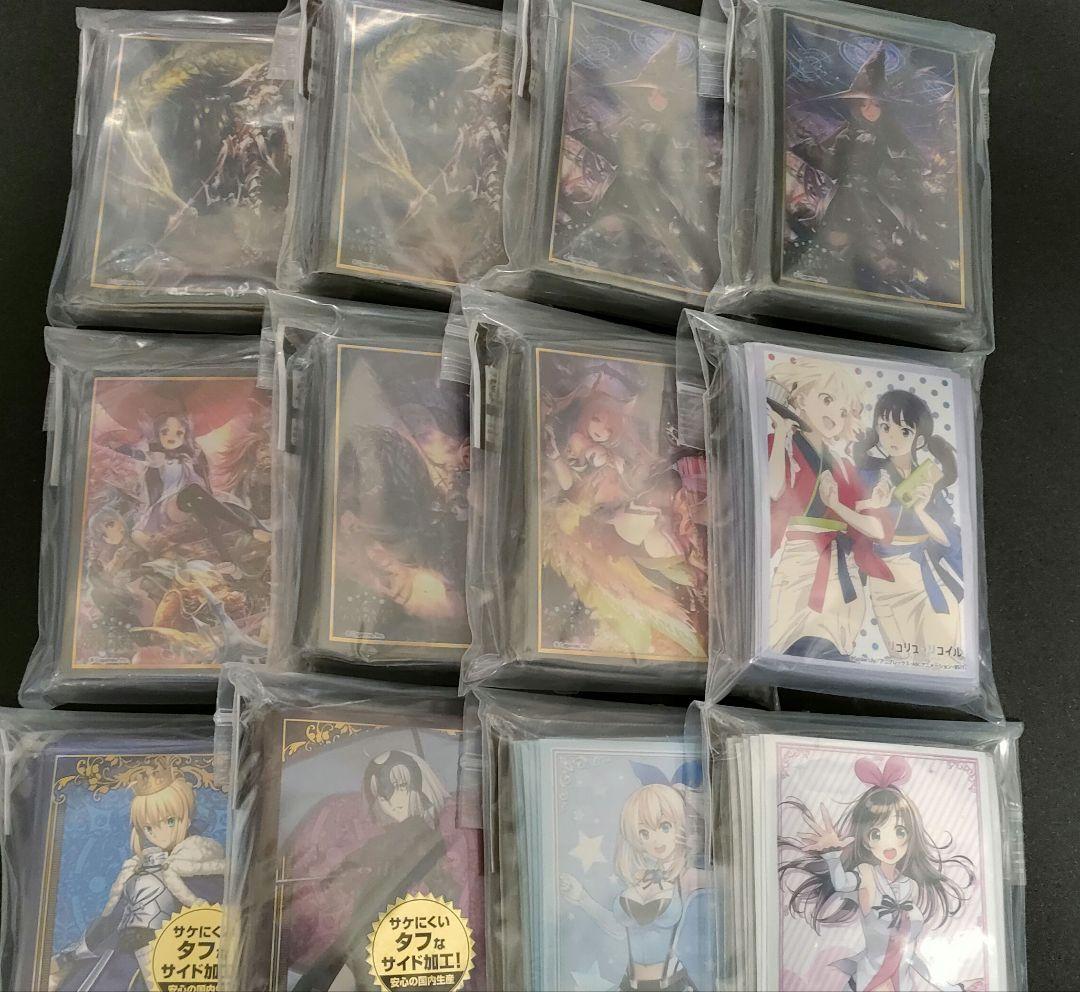 スリーブ102個、プレイマット10枚　まとめ売り/キャラスリ/カードサプライ