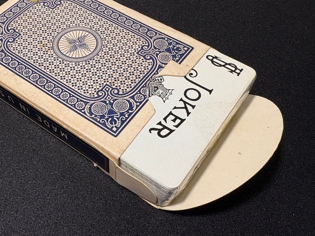 新品未使用 Bicycle Racer Back 青 オールド レーサーバック