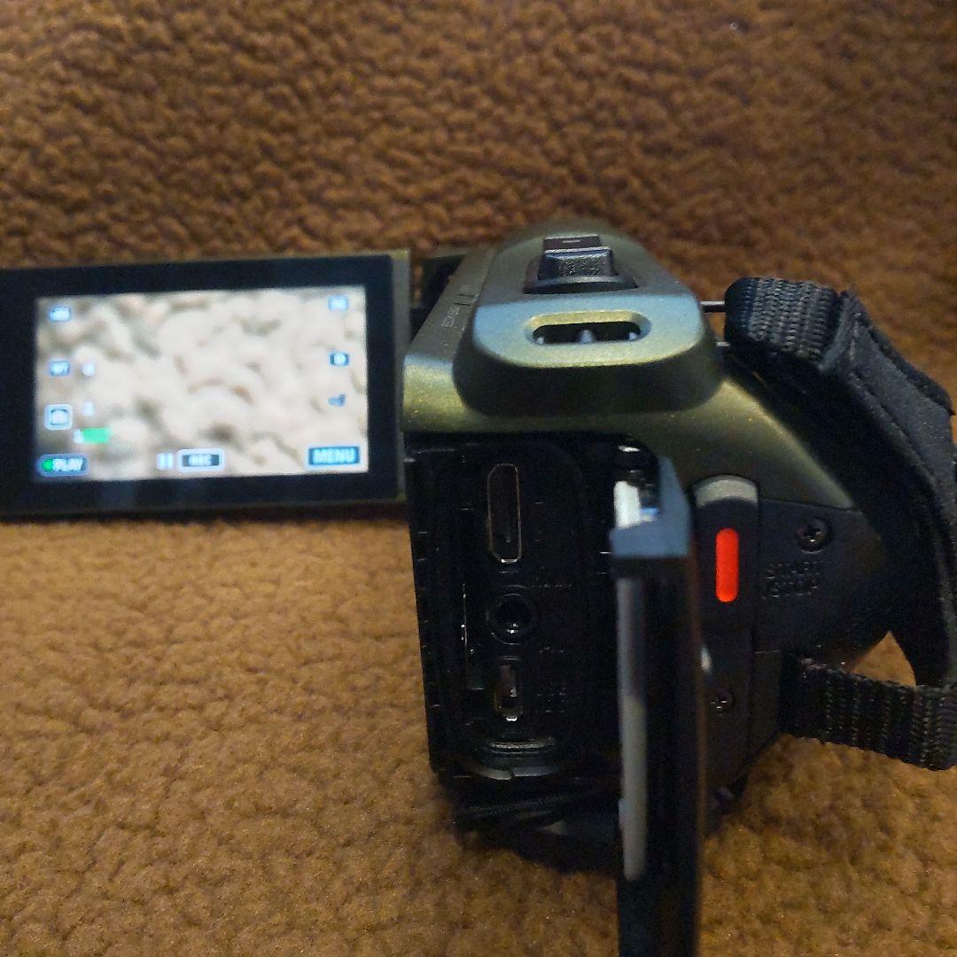 美品訳アリ　JVC GZ-R470-G ビデオカメラ ケンウッド EverioR