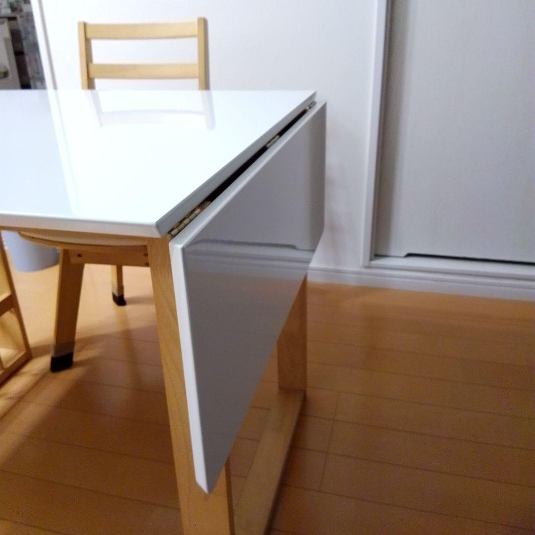 食卓テーブル伸張式ロピア2 回転式イスセット　早い者勝ちです、