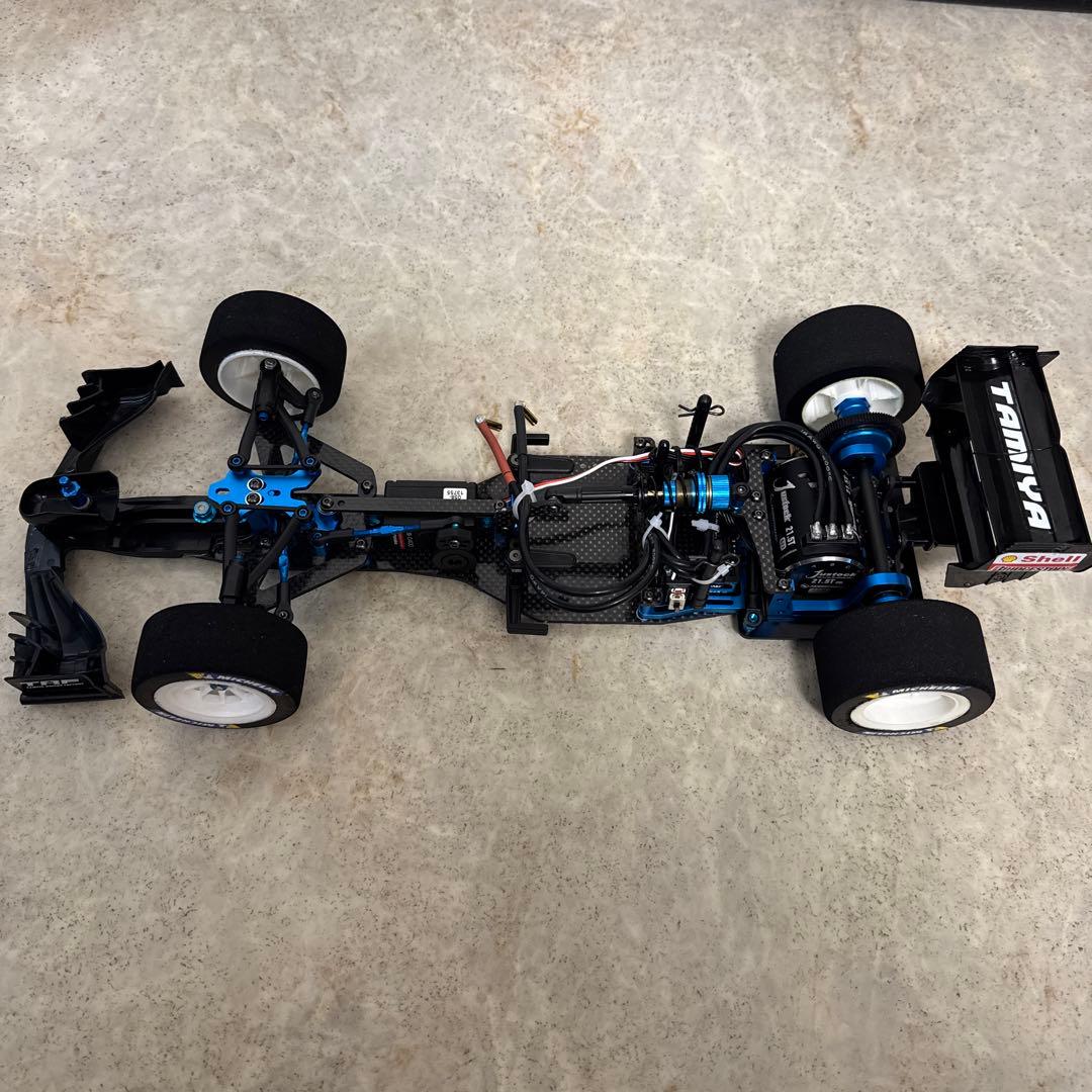 タミヤ TRF104 シャーシ(組立メカ搭載済み)