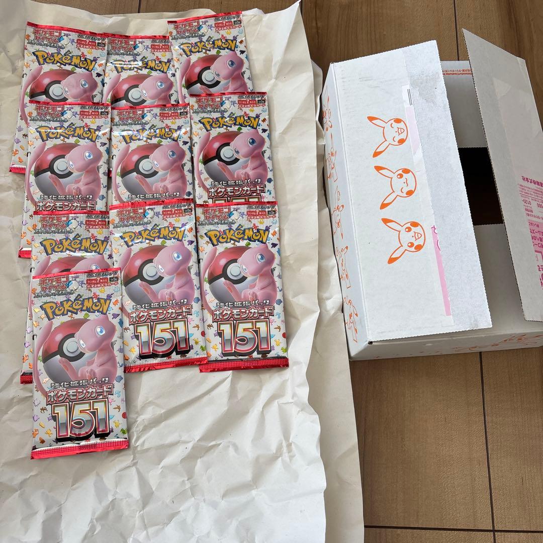 ポケモン151 トレーディングカード 10パック