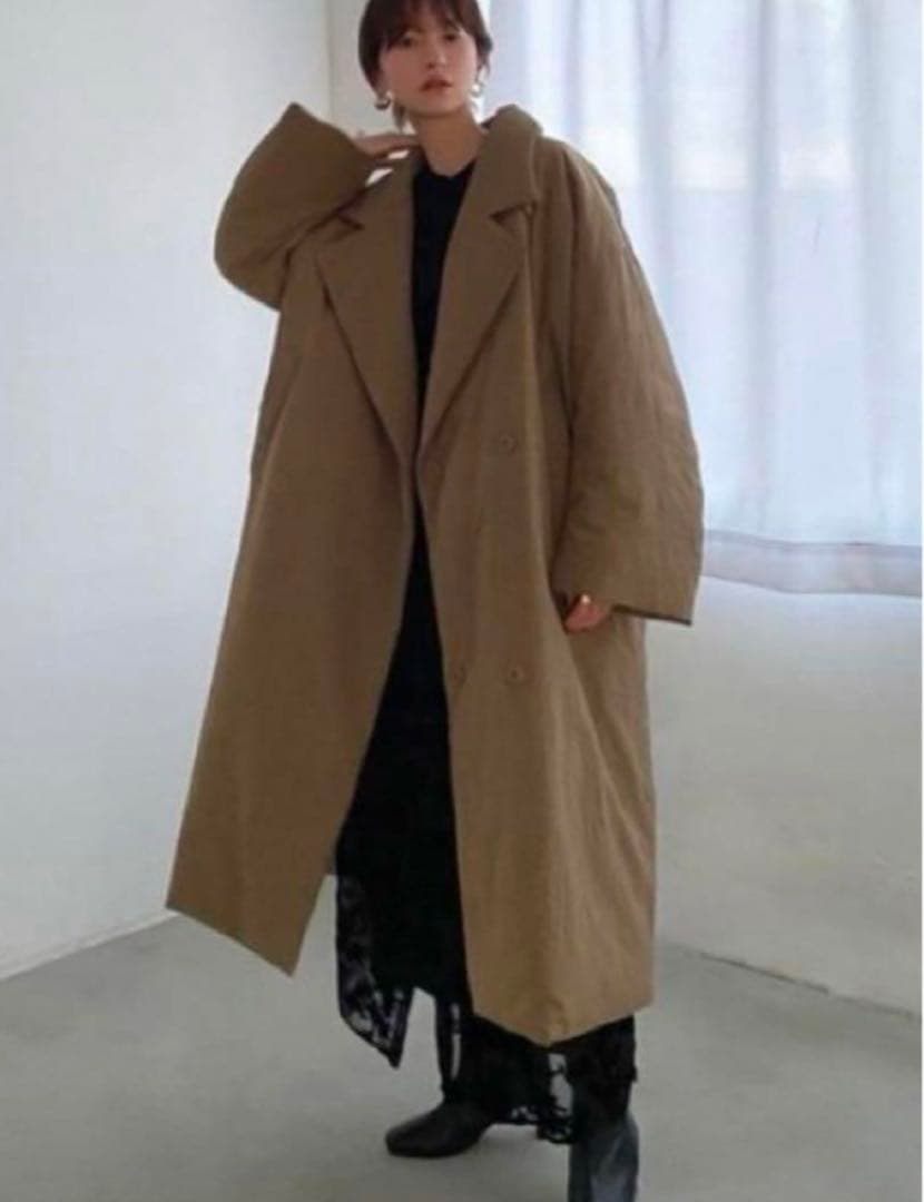 CLANE カラーダウンチェスターコート