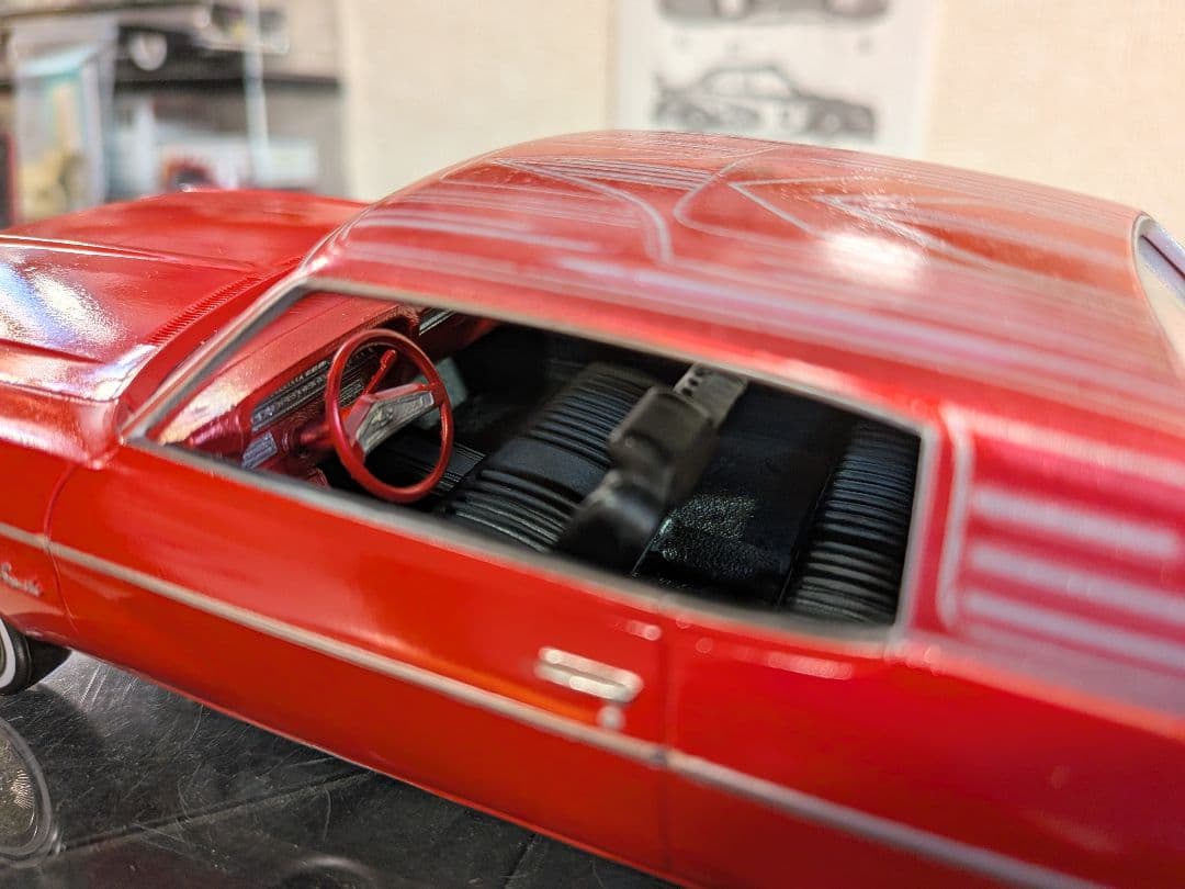 自動車 amt 1/25 1970 impala lowrider