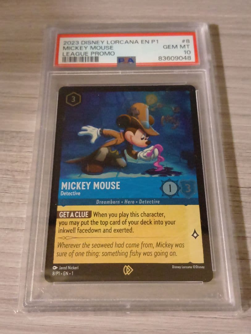 MICKEY MOUSE リーグプロモ psa10 【ロルカナ/Lorcana】