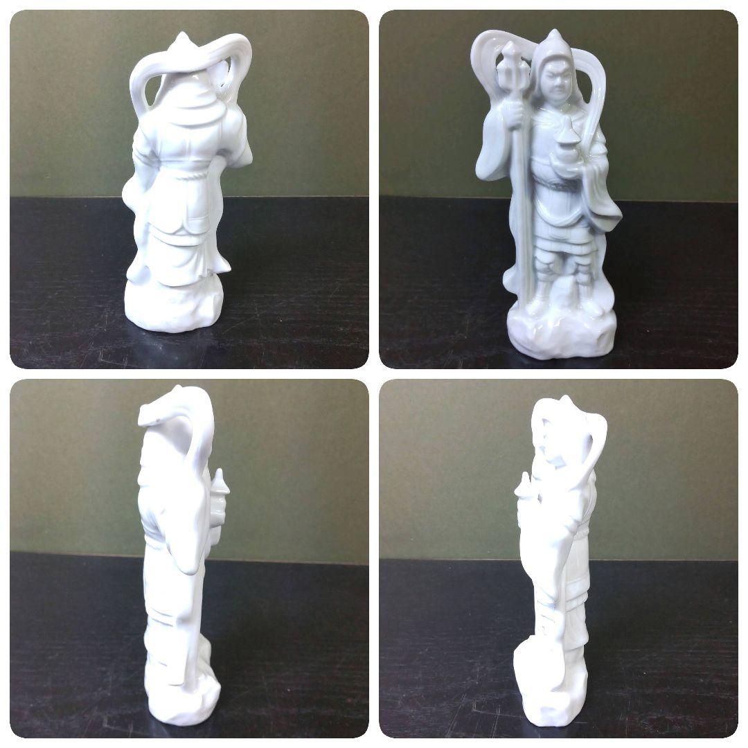 (758)✿難有り★特価★鍋島大五郎窯★白磁七福神置き物★