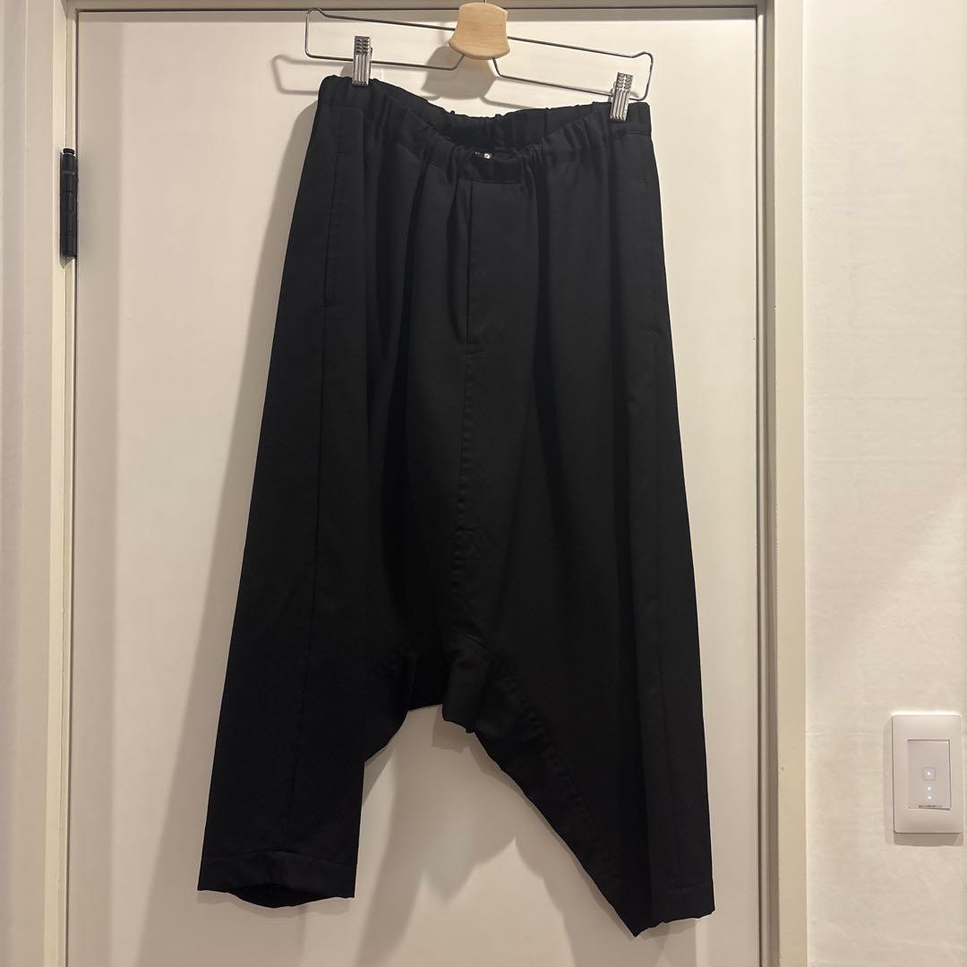 ブラックコムデギャルソン　サルエルパンツ
