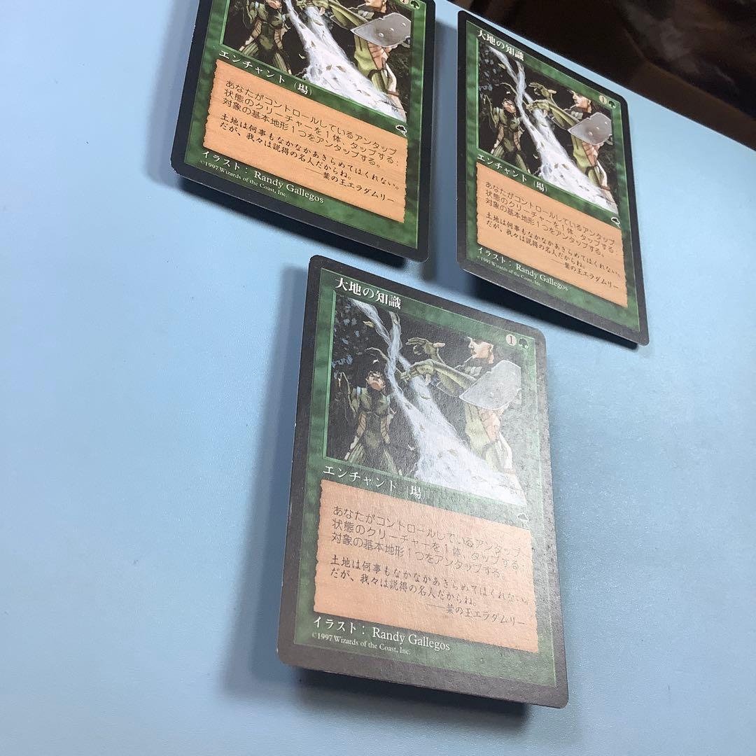 *バラ売り可* 大地の知識/Earthcraft TMP日本語3枚セット