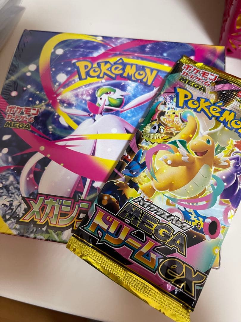 ポケモン メガドリーム1パックおまけ付きメガシンフォニアBOX