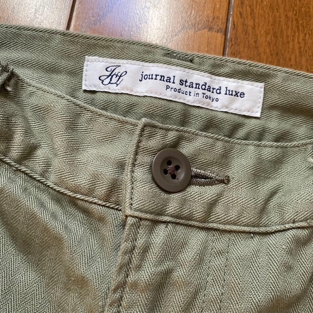journal standard luxe ヘリンボンベイカーパンツ
