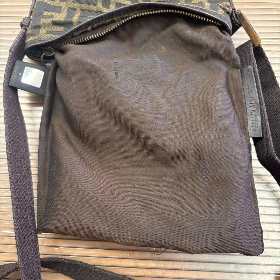 フェンディ　ズッカ柄　ミニ　ショルダーバッグ