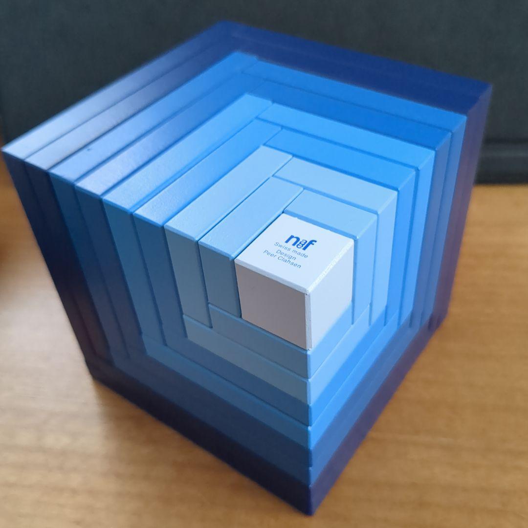 Naef　ネフ　cella　セラ　青　木のおもちゃ　スイス製