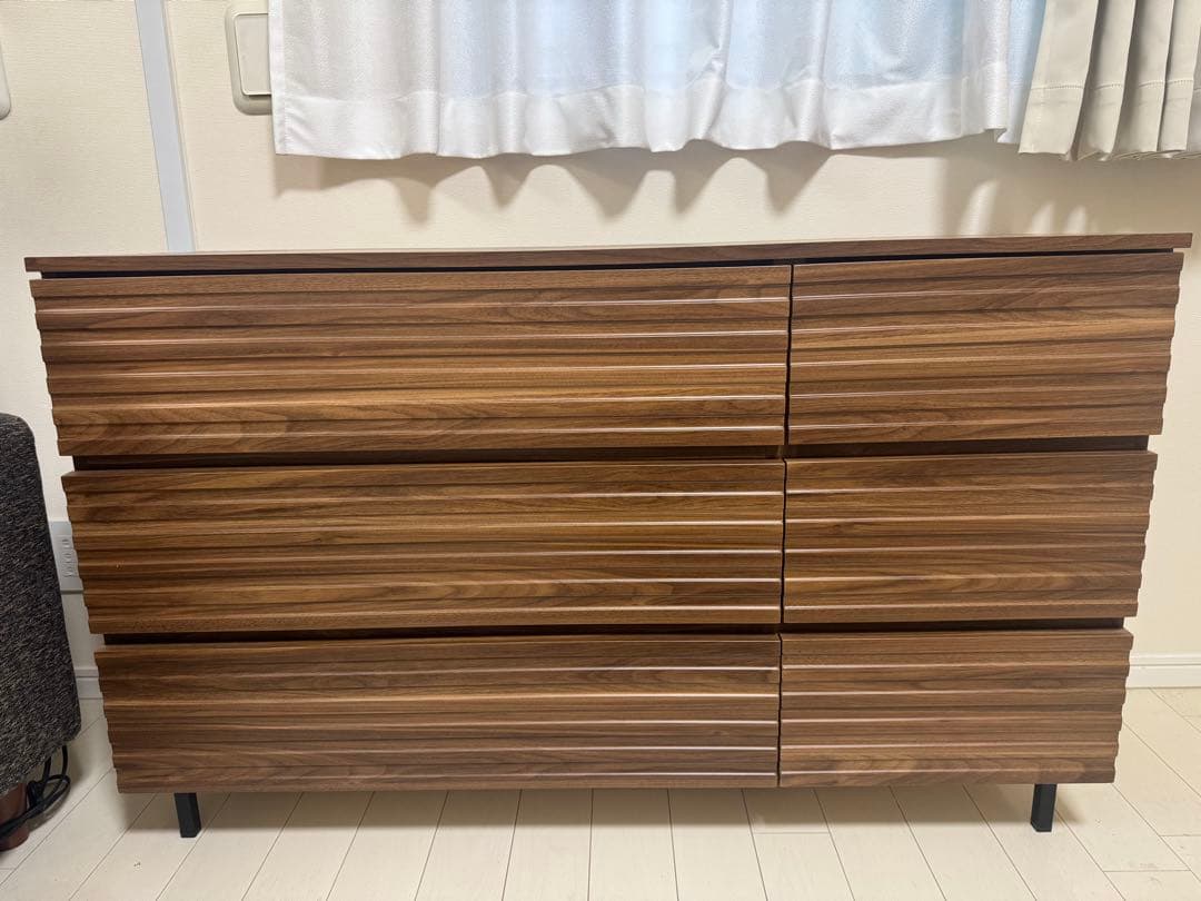 【売り出し中】ロウヤ チェスト タンス ローチェスト 木目調