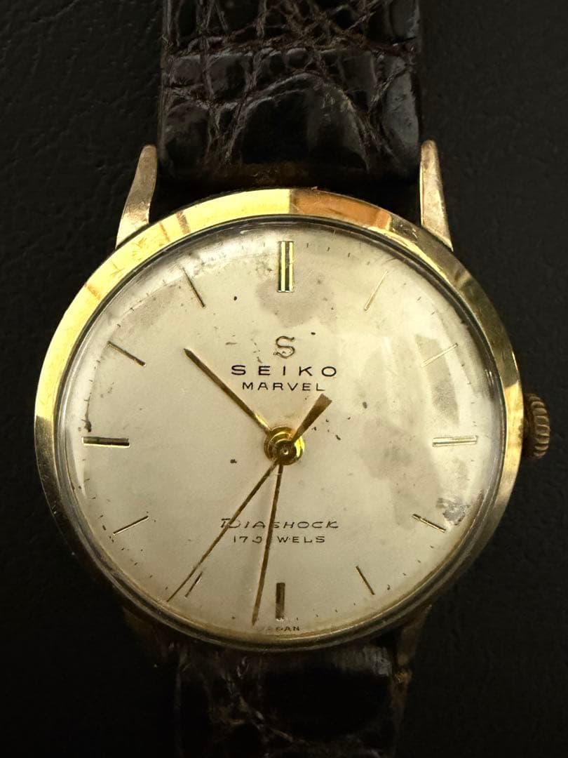 SEIKO MARVEL 自動巻き時計 17ジュエル