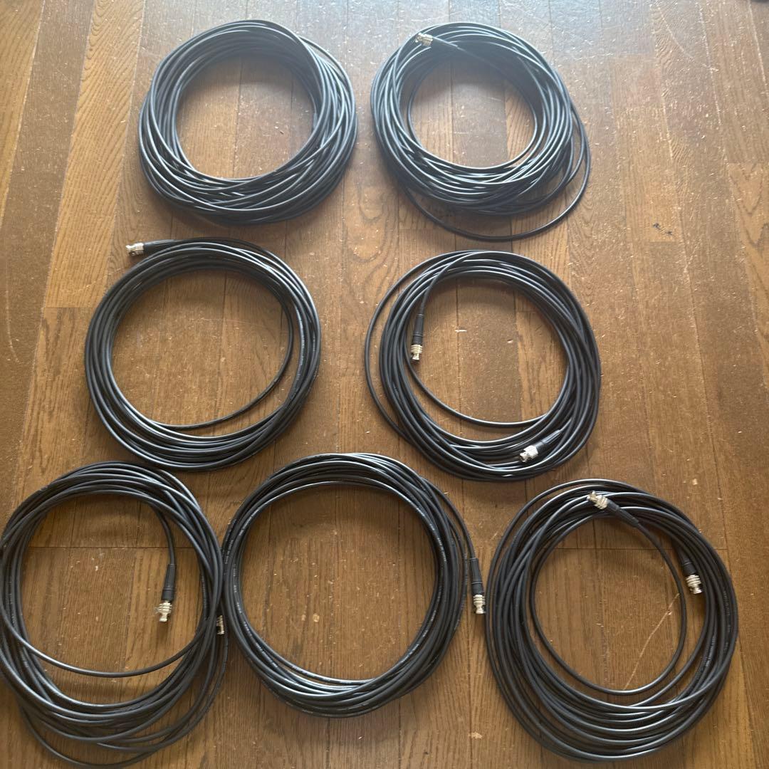 断捨離くらげ BNC-BNC コンポジット　映像ケーブル　20m2本、