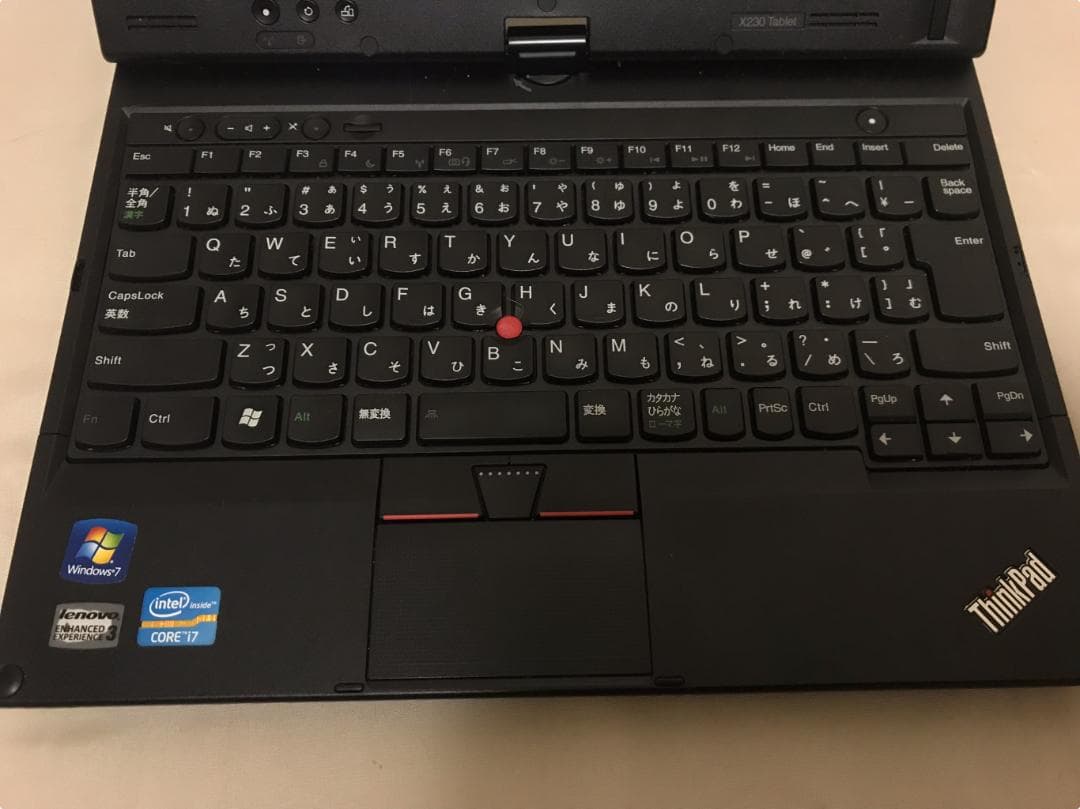 ThinkPad X230 Tablet 通電 BIOS起動OK ジャンク扱い