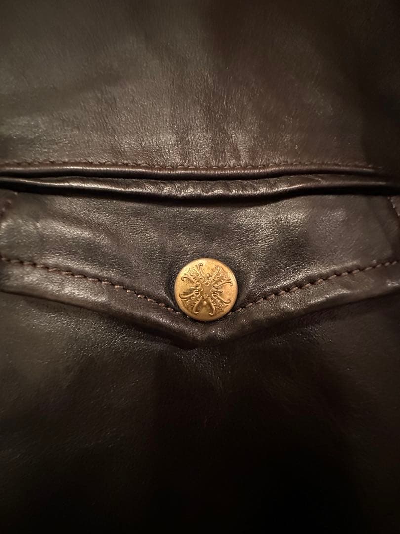 馬革　ホースハイド　ブレーキマンジャケット　カーコート