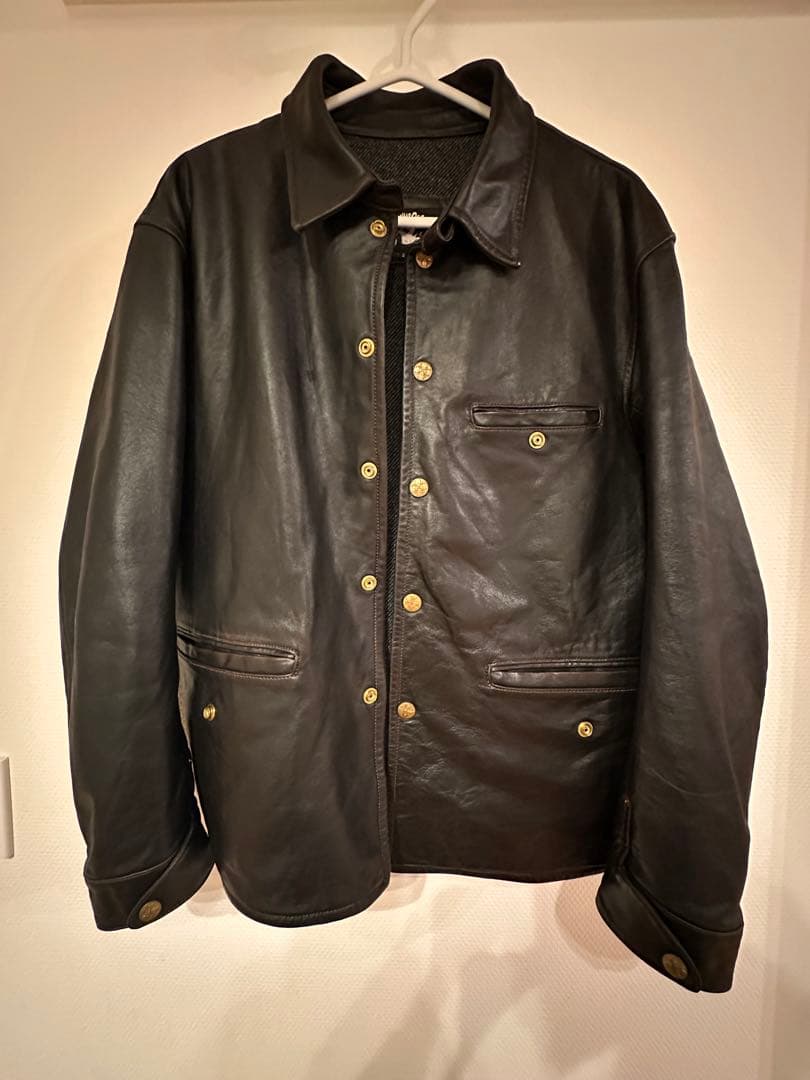 馬革　ホースハイド　ブレーキマンジャケット　カーコート