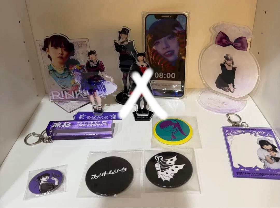 ファントムシータ 凛花 アクスタ 缶バッチ