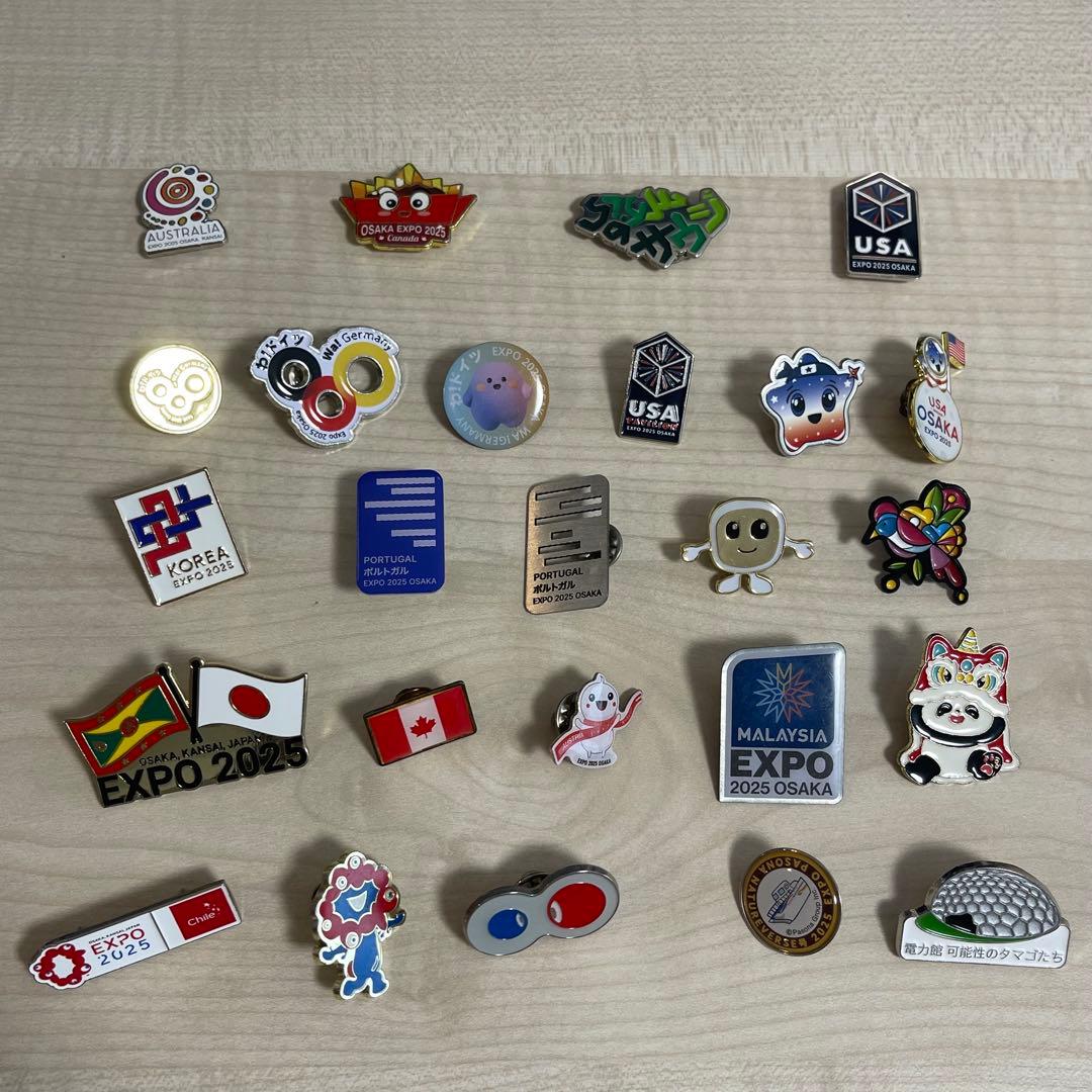 マ*ミ様 【セット販売】大阪 万博 ピンバッジ 非売品