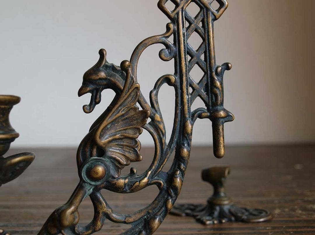 ピアノ用 キャンドルスタンド ピアノ燭台 金属 キャンドルホルダー /J931