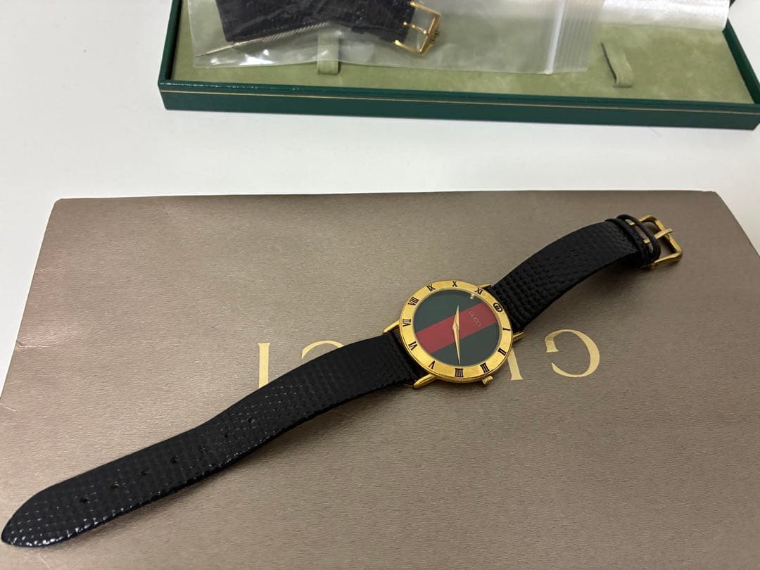 グッチ 3000.2.M 腕時計 クオーツ文字盤 メンズ レディース