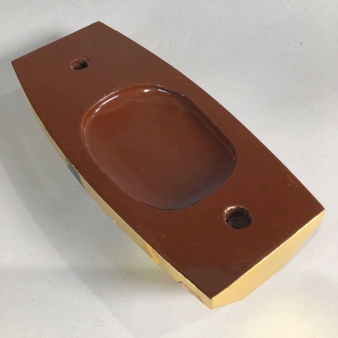 Ｐ２９９　香合　『南斎造』『高砂松竹梅文』『ぶりぶり香合』　共箱　茶道具