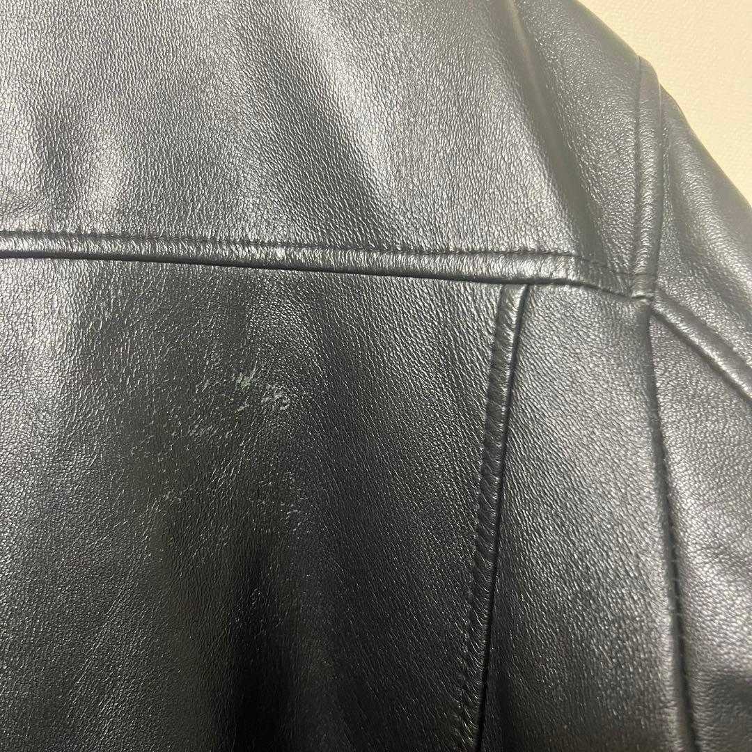 【美品】COVERNAT 本革 シープスキン レザージャケット L ライダース