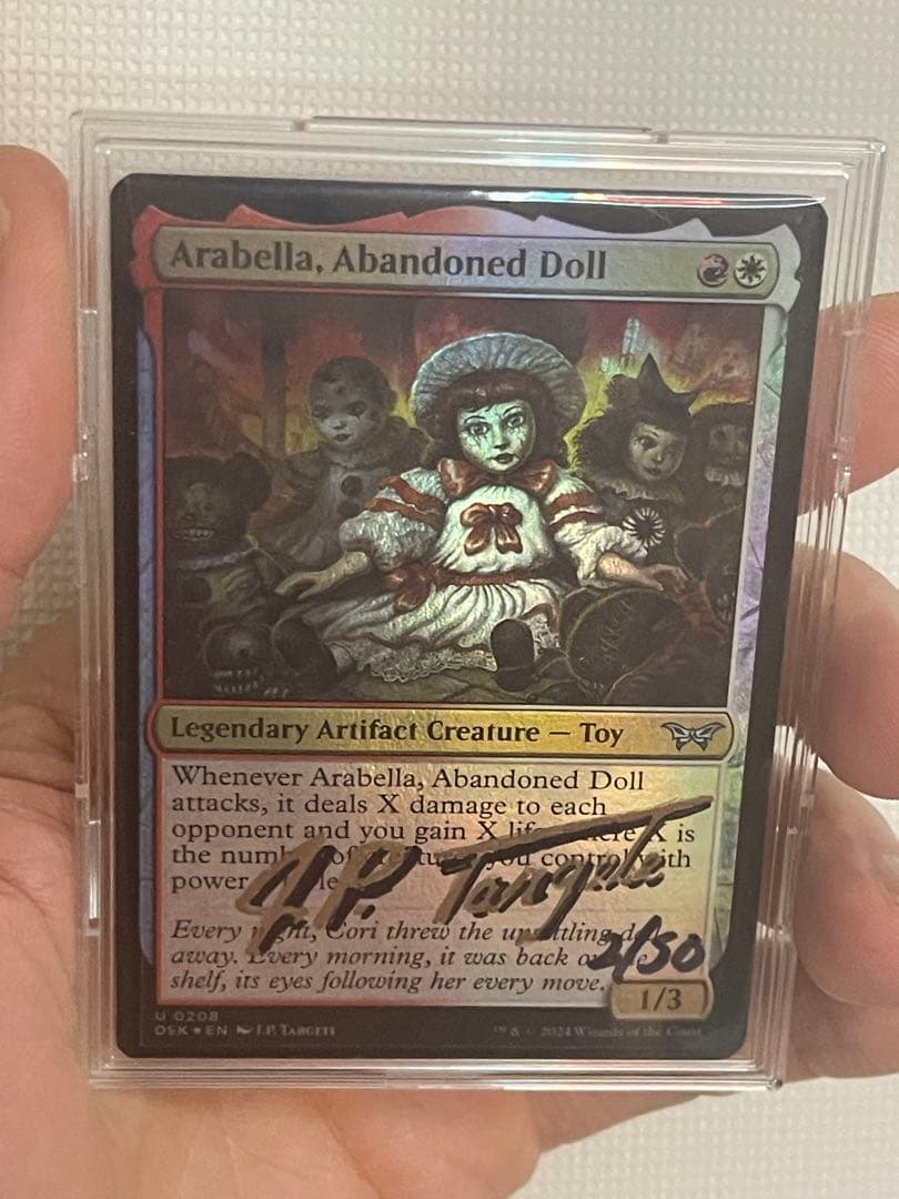 [MTG]Arabella, Abandoned Doll アーティストプルーフ
