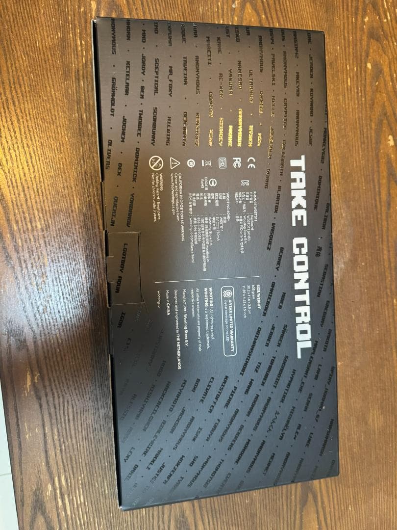 Wooting 60HE+ US配列 ラピッドトリガー 付属品新品 動作済