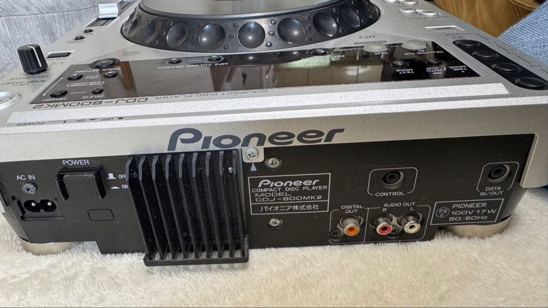 セットで！単品も可！Pioneer CDJ-800MK2 ケーブル付