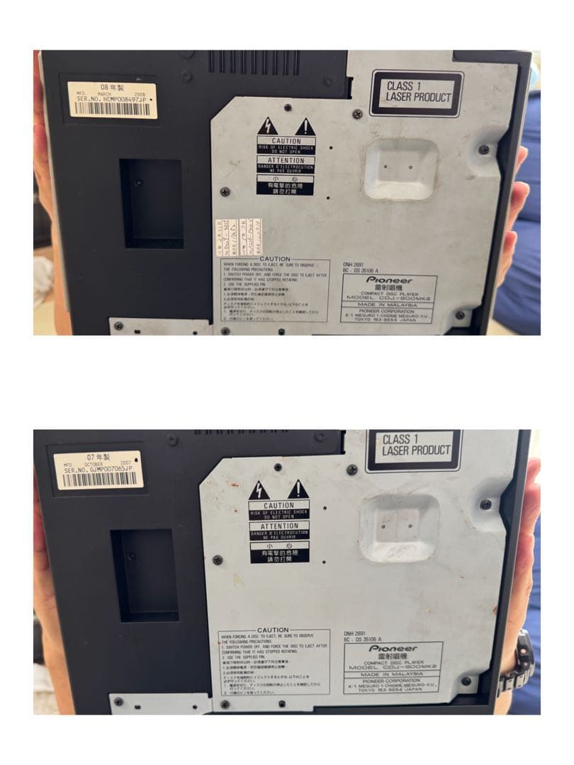 セットで！単品も可！Pioneer CDJ-800MK2 ケーブル付