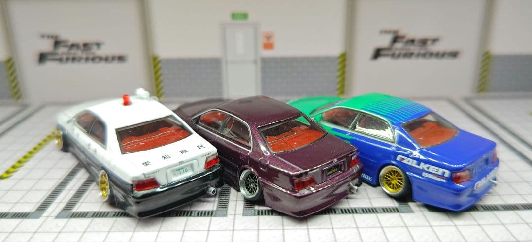 TARMAC WORKS TOYOTA JZX100 CHASER 3台セット