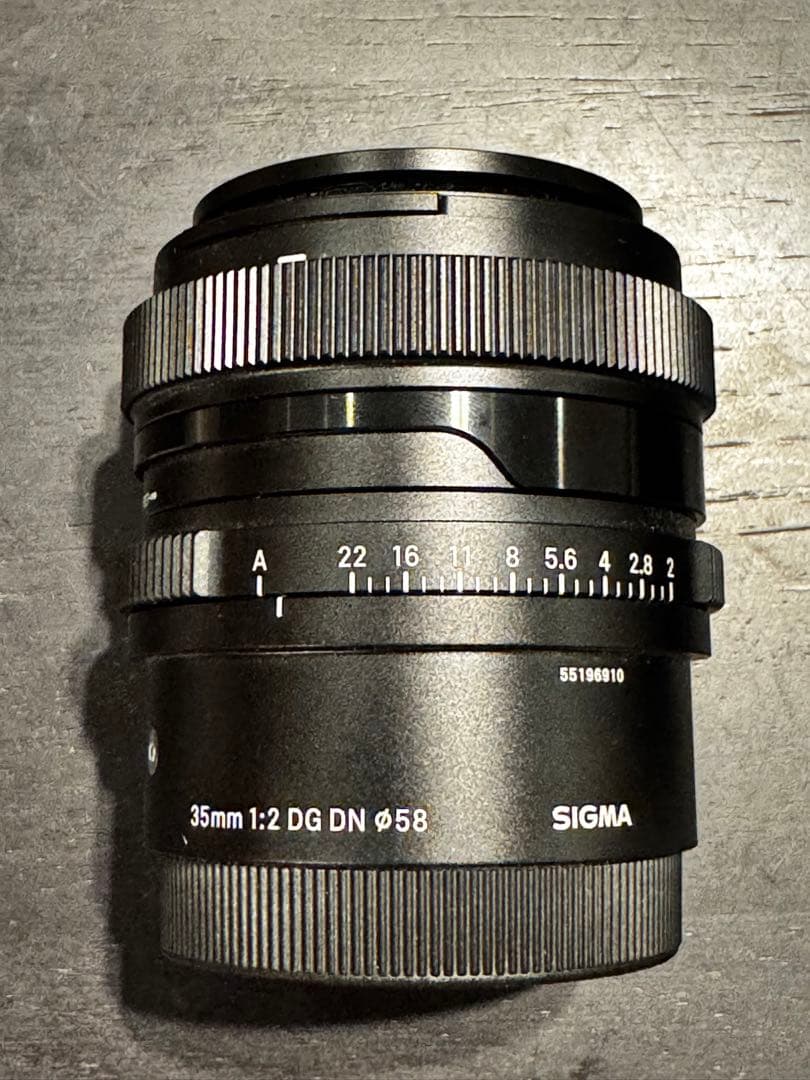 SIGMA 35mm F2 DG DN | Contemporary Eマウント
