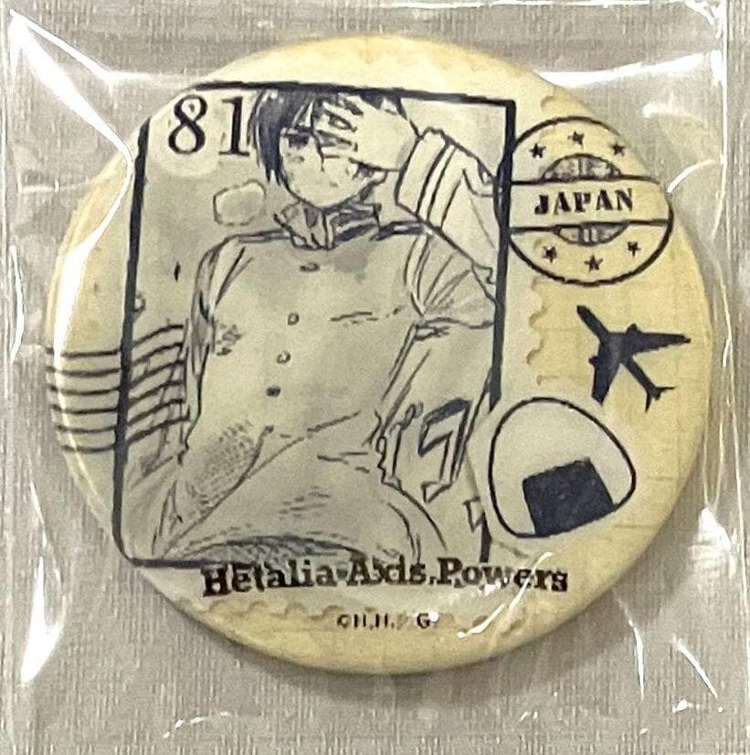 ヘタリア チェンジング缶バッチ 日本