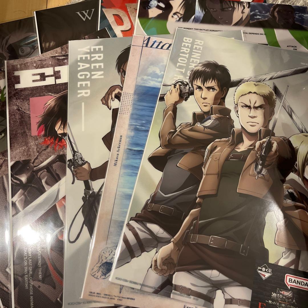 一番くじ 進撃の巨人　～獣の巨人は俺が仕留める～　全賞コンプリート　全39点