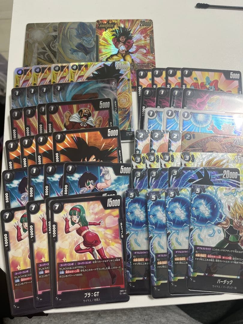 ドラゴンボールフュージョンワールド　黒　スーパーサイヤ人4デッキ