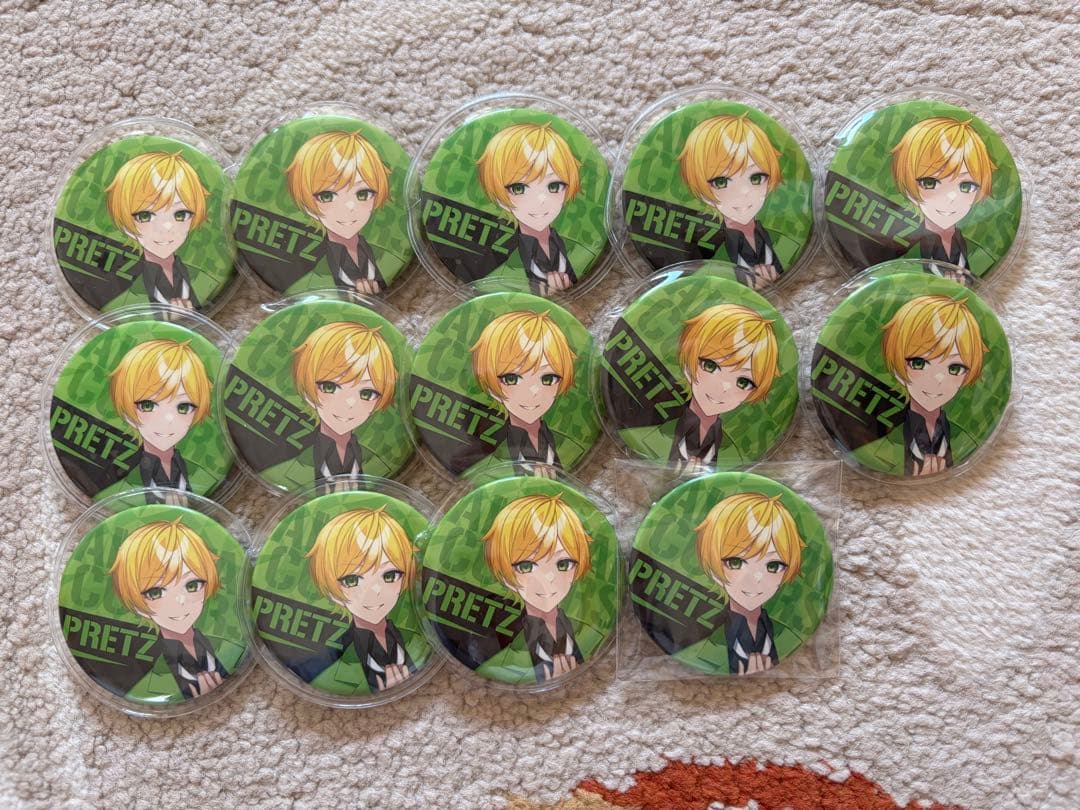 ぷりっつ 2nd缶バッジ 15個