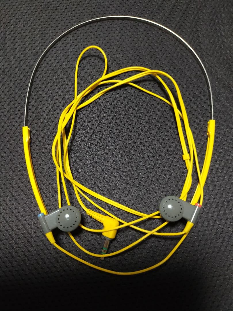 【希少】SONY SPORTS MDR-W15 イエロー 有線ヘッドフォン