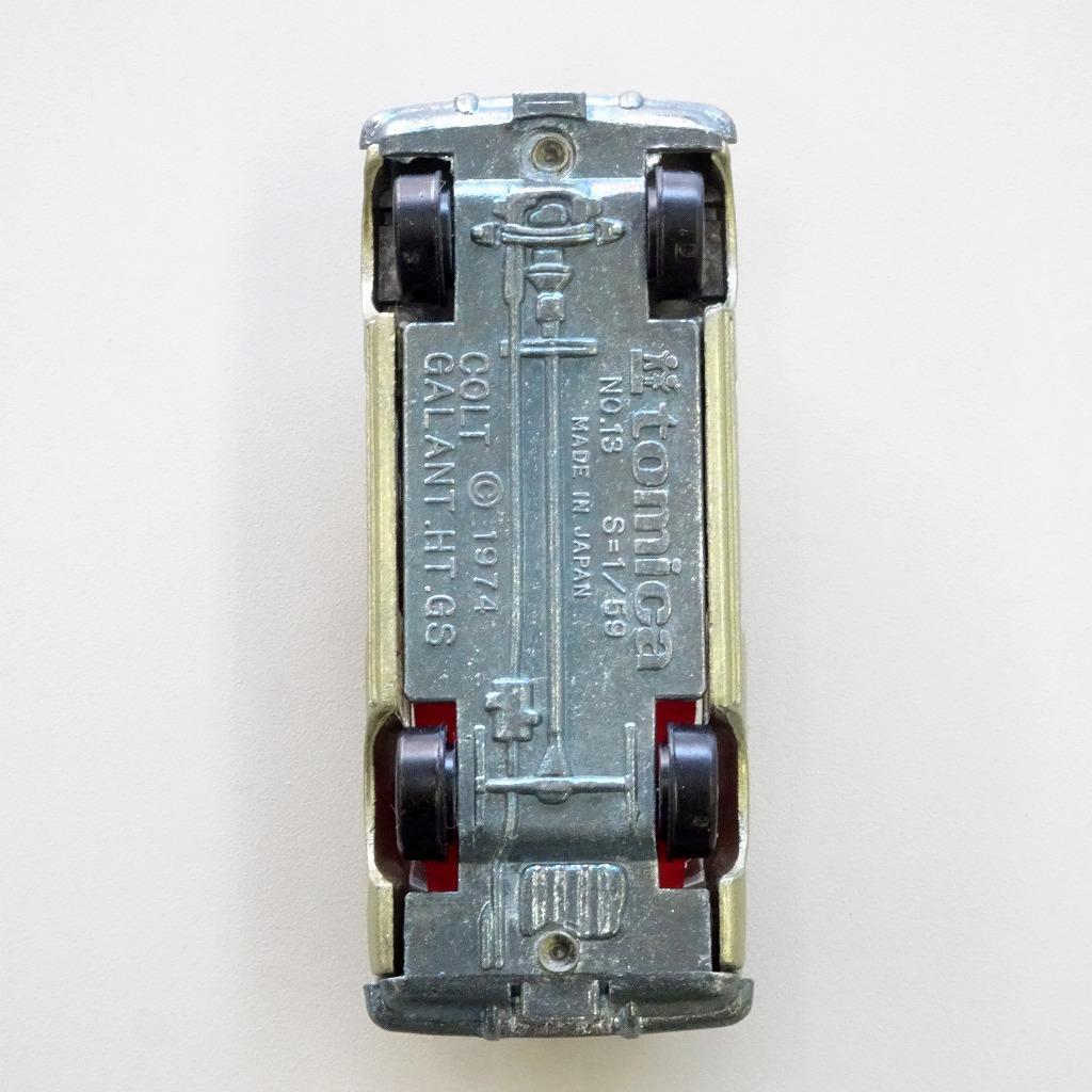 コルト ギャランハードトップ - トミカ#13 「おおみや」シール付き