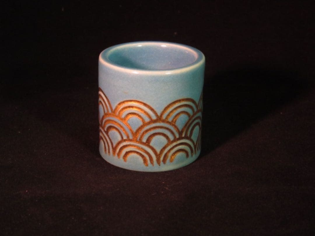 萬古焼　皆具　即中斎箱　表千家