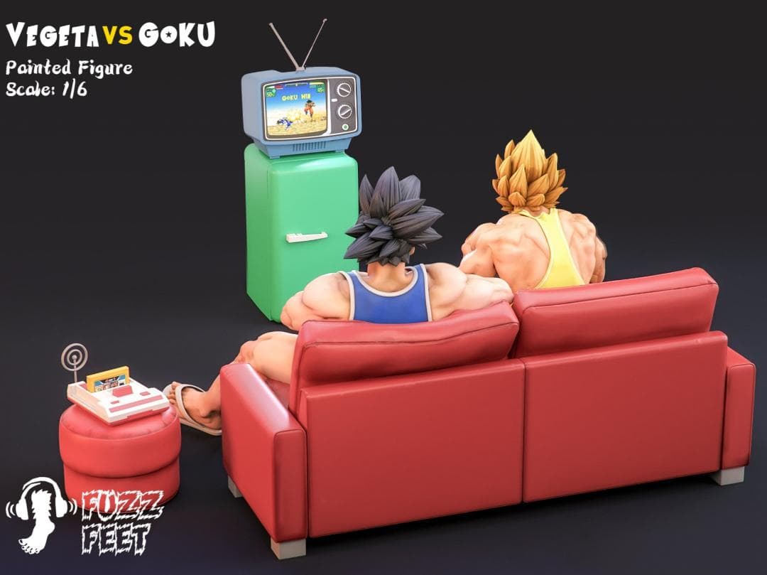 ドラゴンボール ベジータ 孫悟空 ガレージキット フィギュア 1/6スケール