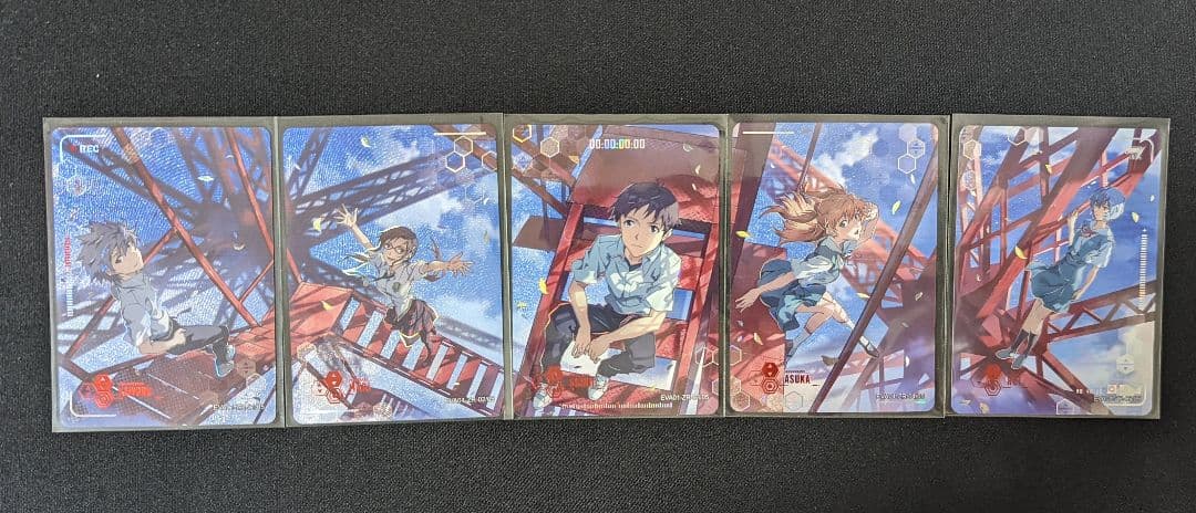 エヴァンゲリオン kayou 中国限定 トレーディングカード ZR 5枚セット