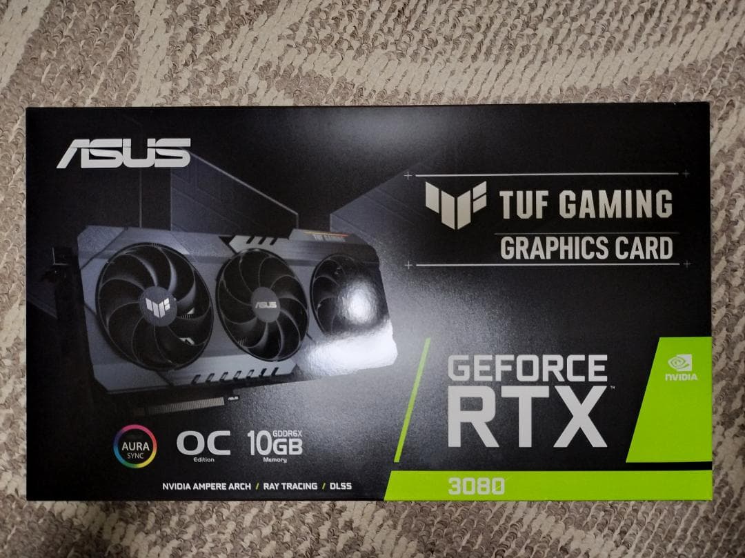 グラフィックボード・グラボ・ビデオカード ASUS TUF Gaming GeForce RTX 3080 OC
