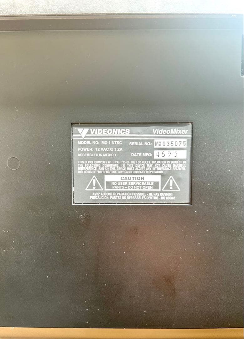 FUTEK (フューテック) VIDEONICS【MX-1・AB-1】2台セット