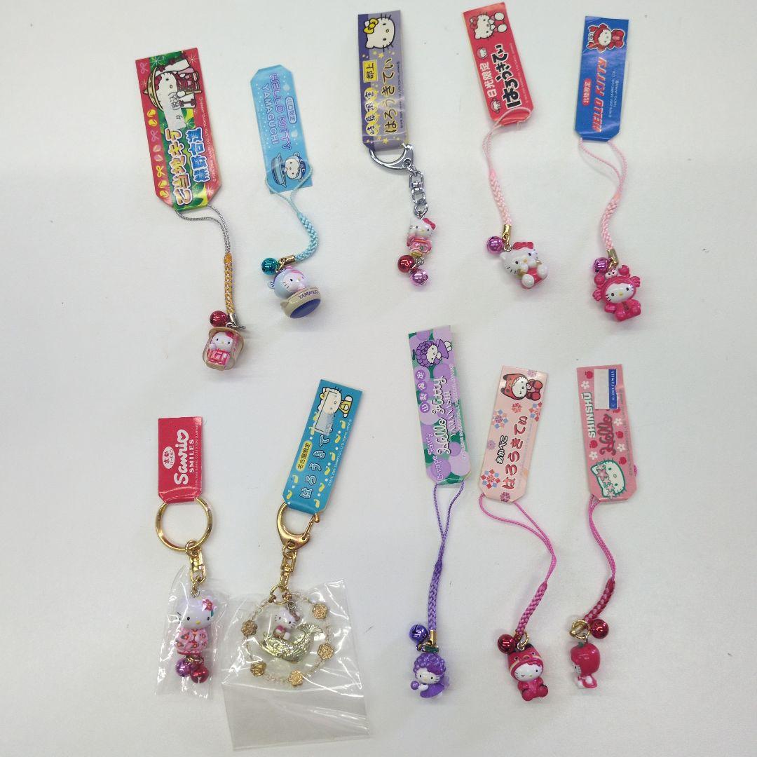 合馬公式アカウント1　　　　　ご当地キティ 根付など　まとめ売り81点