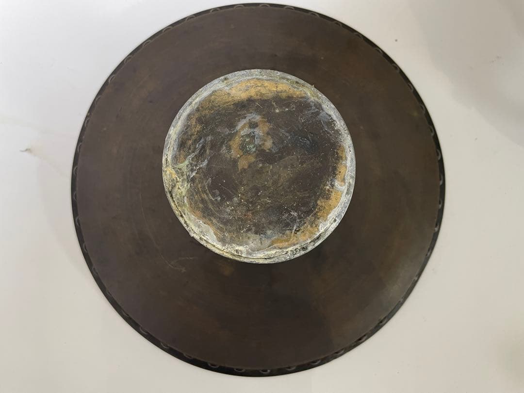 【現状品】花器 薄端 華道 花瓶 龍巻 骨董品 アンティーク 時代物 レトロ