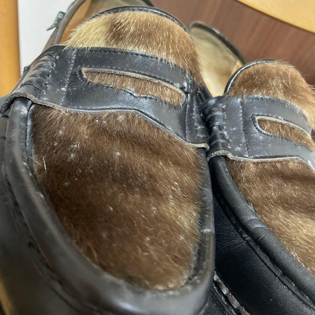 パラブーツ　ランス　フォック　アザラシ　UK8 ブラック　Paraboot