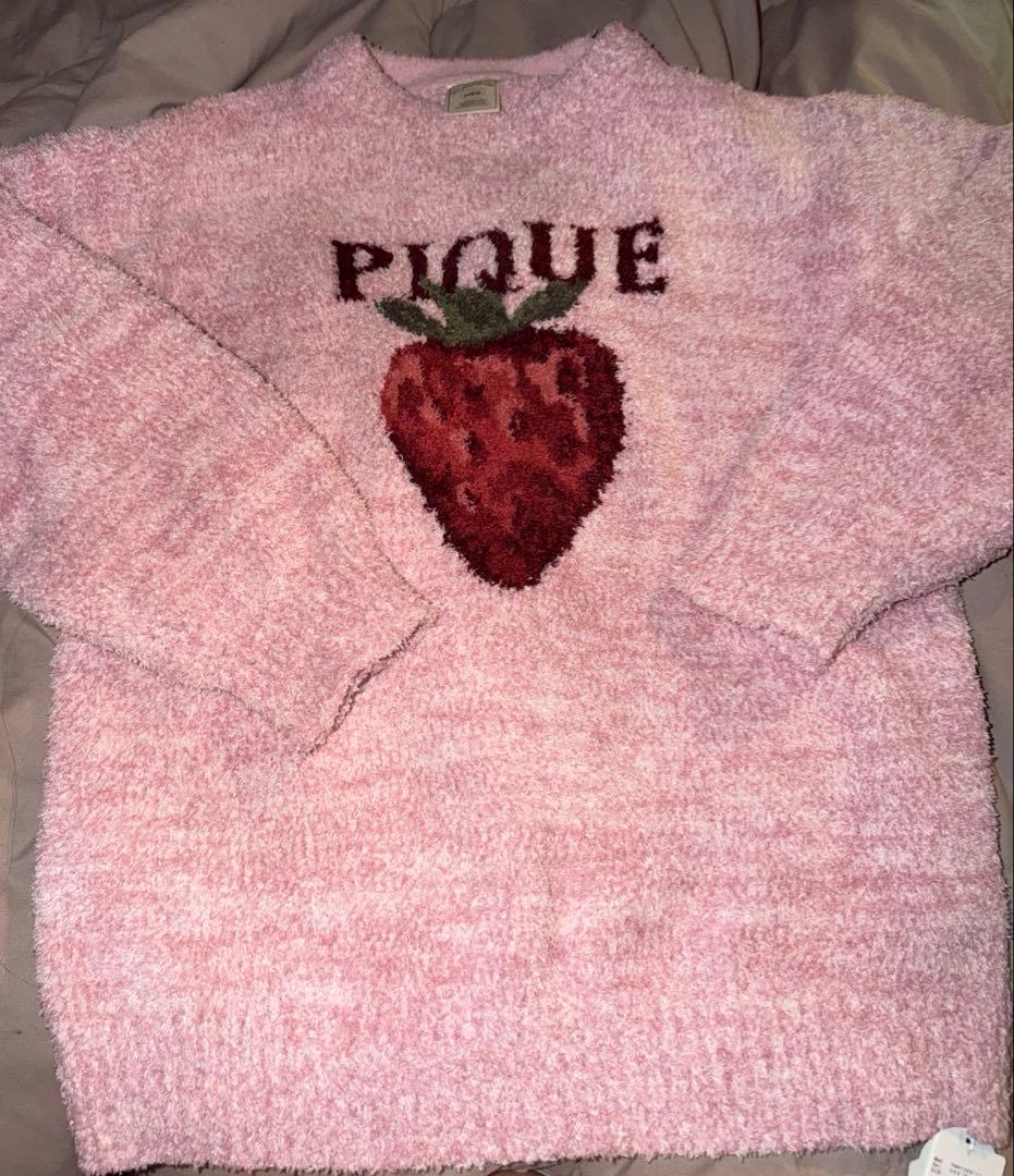 ジェラピケ 新作 いちご セットアップ